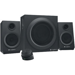Logitech Z333 Multimedia 80W Speakers, Black